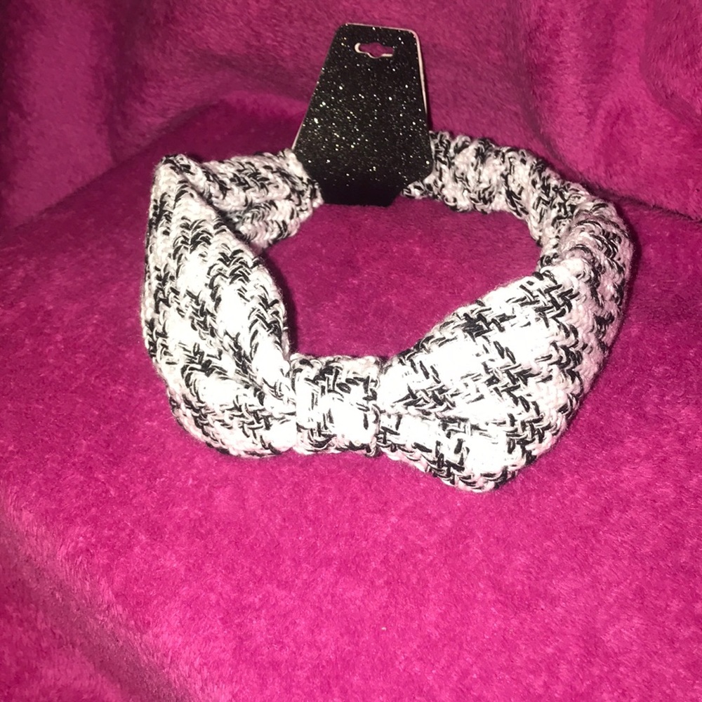 Tweed Knotted Headband
